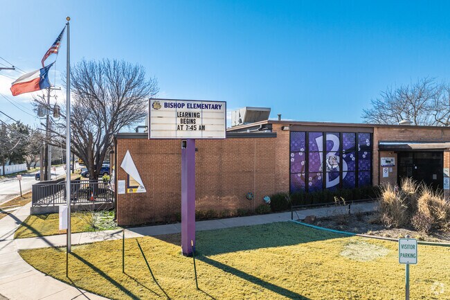 Students living in Eveman, TX may attend Bishop Elementary School.