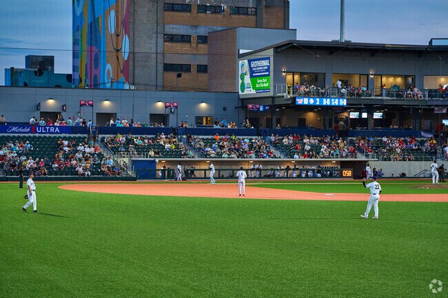 Cheer on the Flying Boxcars at Meritus Park.