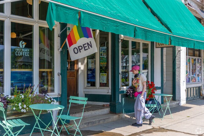 First Branch Coffee in South Royalton offers fresh brews, pastries, and breakfast favorites.