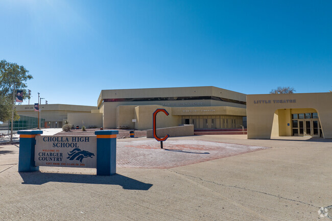 Cholla High School It is a school in the Tucson Unified School District