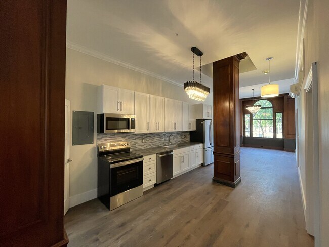 Apartment Kitchen & Living Room