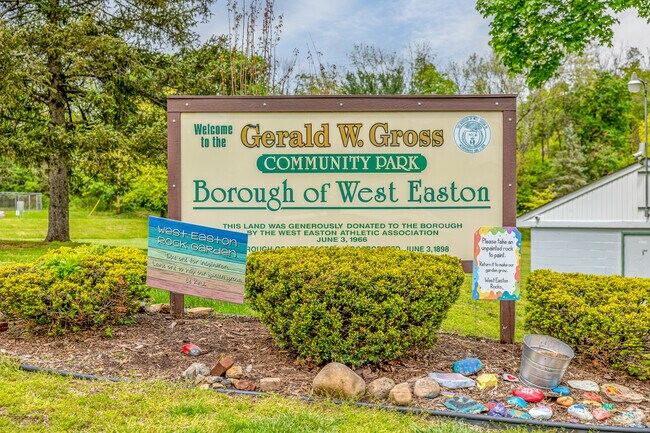 Gerald W. Gross Community Park is a great place to spend an afternoon in West Easton.
