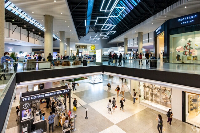 Westfield Mall in Arcadia is a focal point to the city, where you can eat and shop.