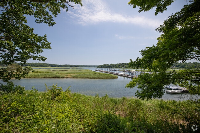 Residents can catch views from anywhere along the coast of the Nissequogue River State Park.