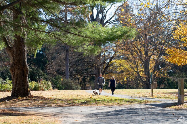 Leominster has ample room for residents to walk their dogs or take hikes through the woods.