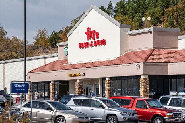 Locals head over to Fry's Food and Drug for food and groceries.