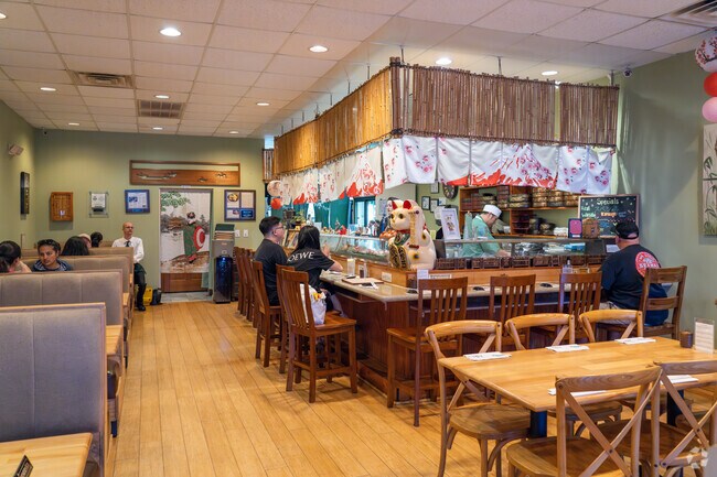 Genki Japanese in North Kerr serves the neighborhood's best sushi.