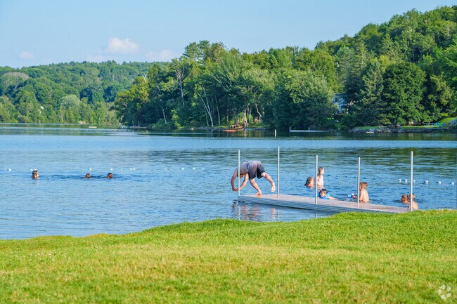 Take a dip into Lake Wasookeag and cool off with family and friends in Dexter.