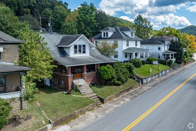 Stairs lead residents up to their houses on hills in Philippi.