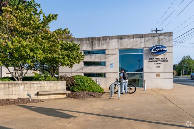 Locals of Seversville have easy access to the extensive CATS transit system.