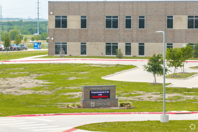 Pat Hagan Cheek Middle School, part of the Denton ISD, offers students an excellent education.
