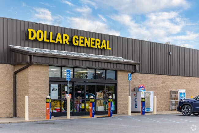 Walker's Dollar General serves as the local store for convenience in the neighborhood.