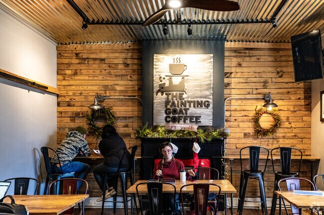 The Fainting Goat Coffee is a favorite in Spring Hill.