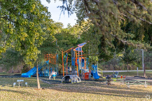 Cook Park in Washington offers athletic fields and playground for kids.