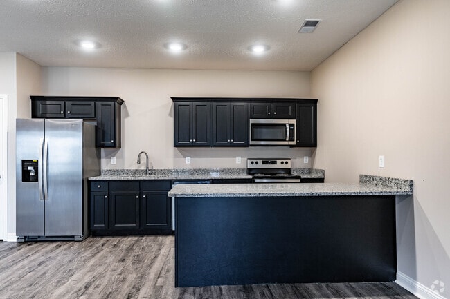 1BR, 1BA 900 SF Kitchen