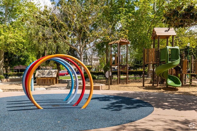 A lot of local kids enjoy playing at Jack Fischer Park for its' unique playground.