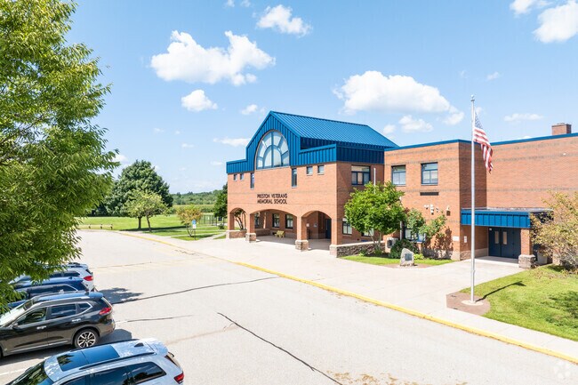 Preston Veterans' Memorial School serves Preston, CT and surrounding towns.