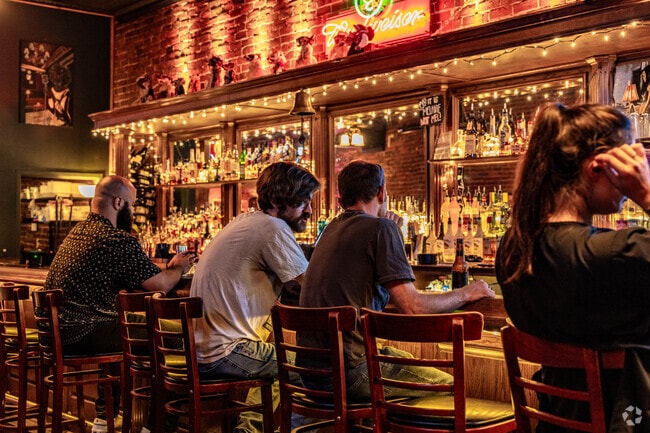 Locals can enjoy a drink with friends at The Downtown Tavern in Historic Downtown Jackson.