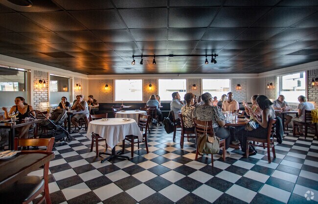 Lucilla is a  popular restaurant with great food and friendly service.