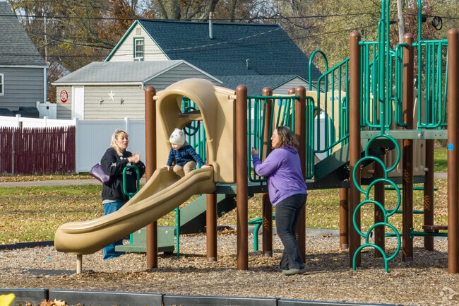 The playground at Perry Park is a wonderful spot to spend quality time with your family.