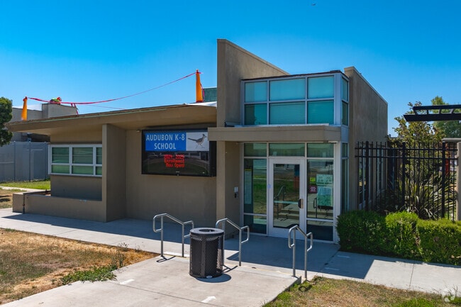 An entrance view to Audubon K-8 in Jamacha Lomita.