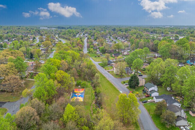 Homeowners in Kings Forest can enjoy lots of mature trees and beautiful parks.