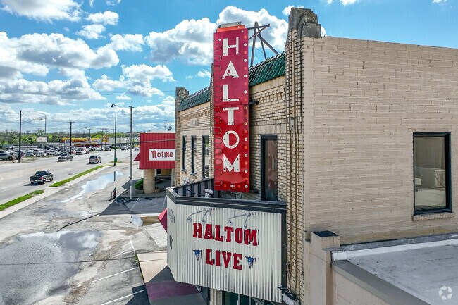 The Haltom Theatre was opened on December 27, 1941 in Haltom City.