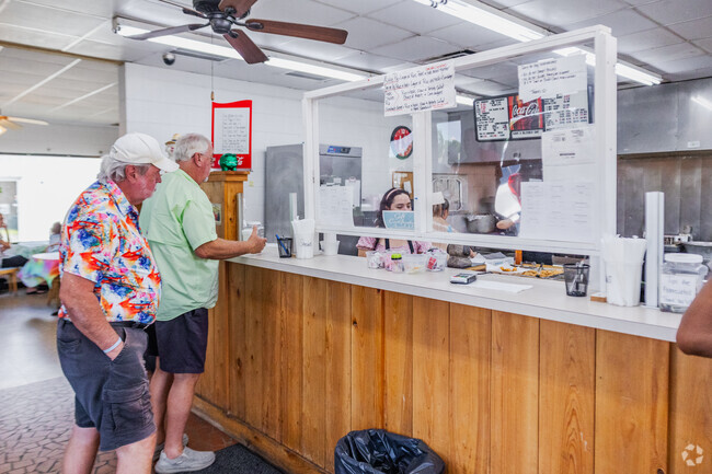 Lemira locals love to eat great BBQ at Ward's Bar-B-Que in Sumter, SC.