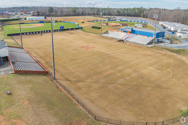 Randleman Middle School football stadium.