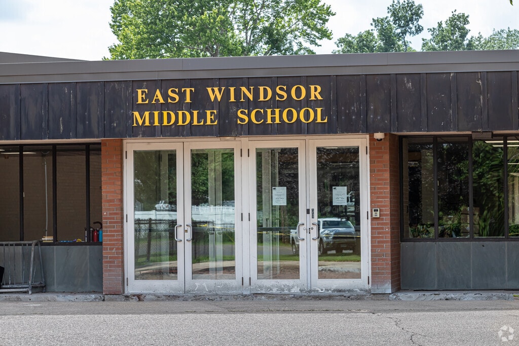 About 300 students in grades 5 through 8 attend East Windsor Middle School.