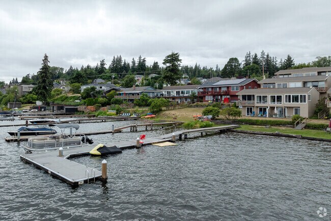 Silver Beach real estate is made for lakeside homes.