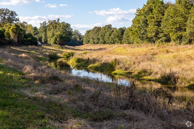 The Three Mile Creek runs through Autumndale neighborhood.