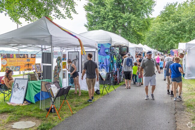 Over 150 juried artists and craftspeople participate in the Harrisburg Arts Fest near Steelton.