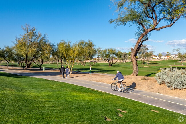 Experience the thrill of two wheels through Indian Bend's many trails.