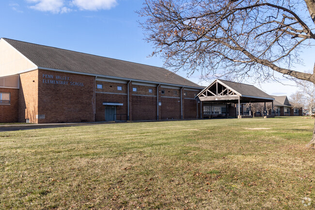 Penn Valley Elementary School main entrance.