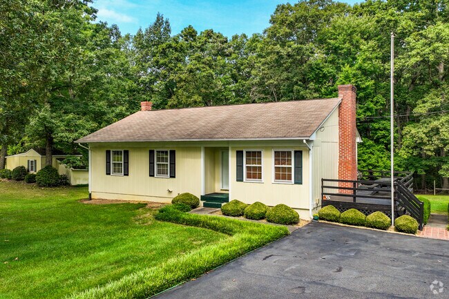 Most lots in Zion Crossroads are around 2 acres, offering plenty of open space.