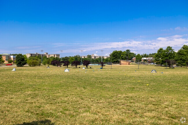 Athletic fields are available for students of Kenmore Middle School.