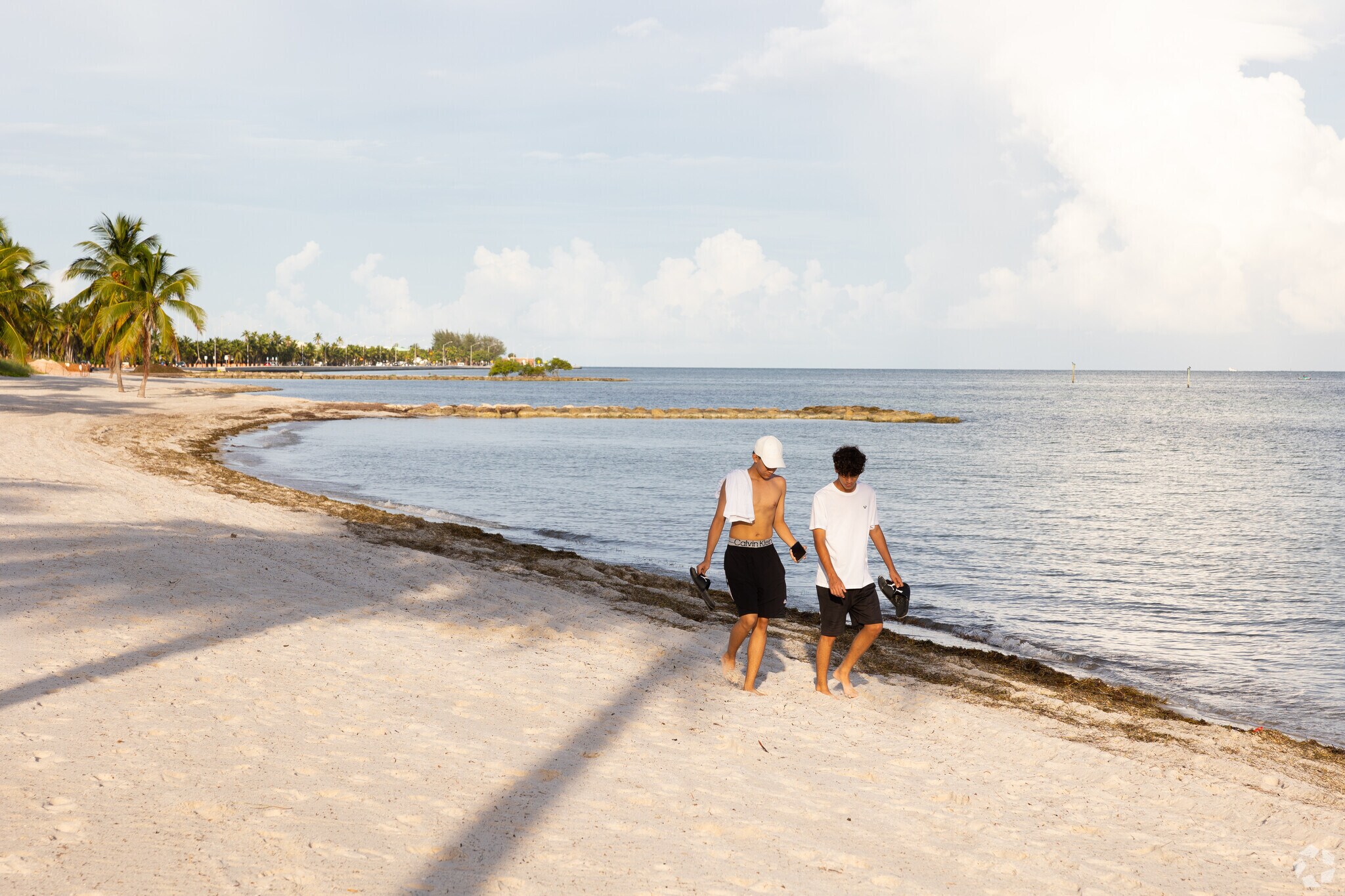 Smathers Beach is the go to place for the residents in New Town.