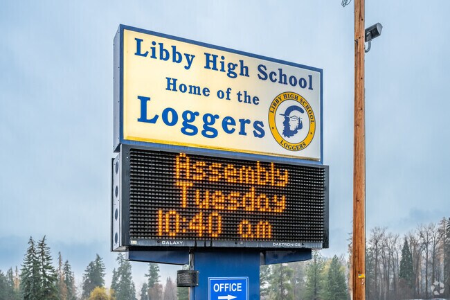 Libby Middle High School is Home of the Loggers.
