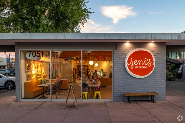 Jeni's Ice Creams in Old Town Scottsdale is a great spot to grab a cool treat with the family.