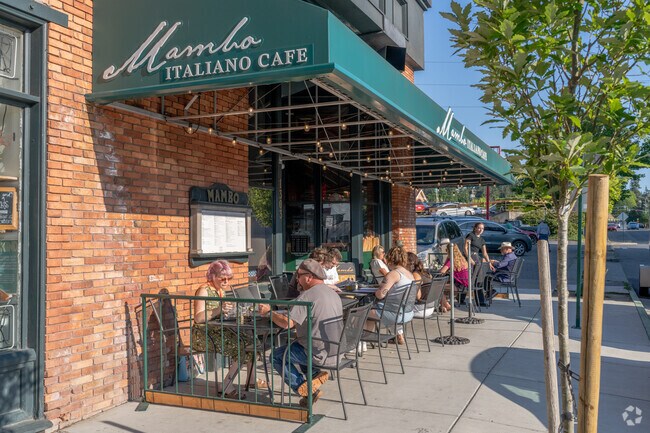 Mambo Italiano Cafe near South Bellingham is a neighborhood favorite for dining and drinks.