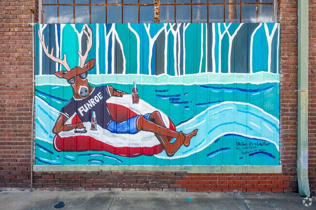 Brownsville locals are only minutes from downtown Monroe's vivid art, food and 