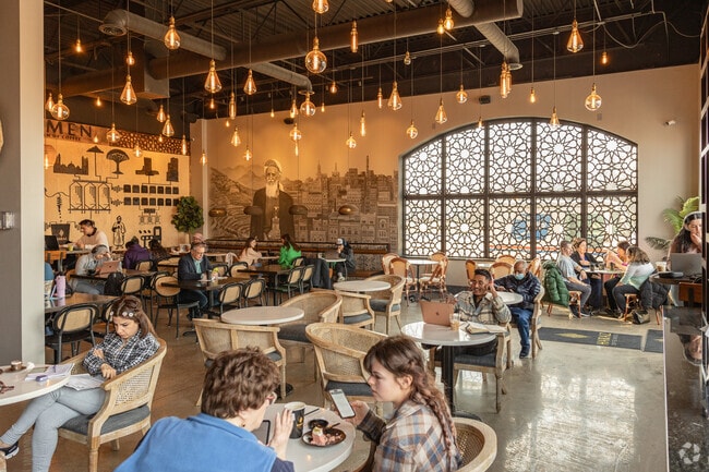 Shops in Northwest Warren like Haraz Coffee House embrace cultures from around the world.