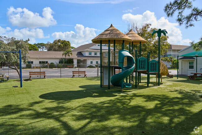 Redeemer Lutheran School has playgrounds with ample space to run around in.