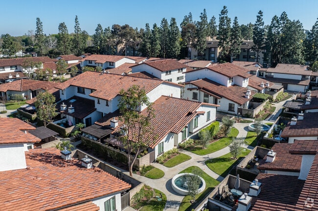 The Fountains is a desirable gated community in the Traffic Circle neighborhood.