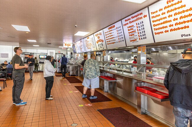 Tacos El Gordo in North Chula Vista is known for authentic Mexican street-style tacos.