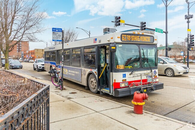 Chinatown has a number of bus lines that run through it.