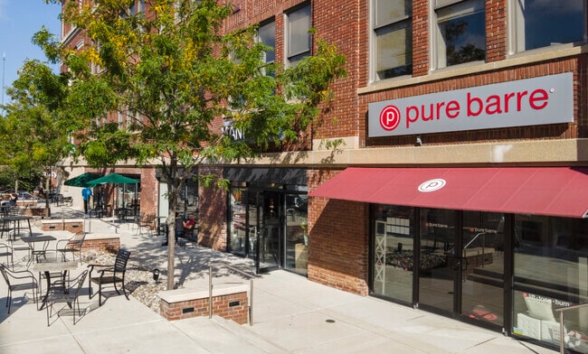 Just south of Keswick the Rotunda Shopping Center is a short walk.