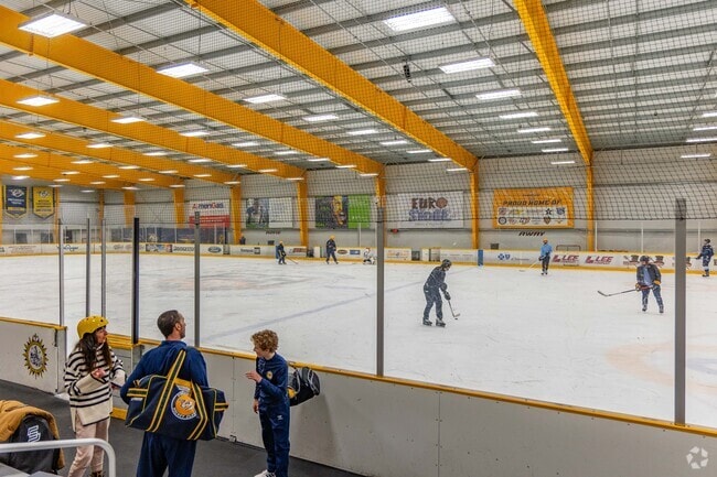 Family and friends have the 90,000SF Ford Ice Center in Antioch to play hockey.