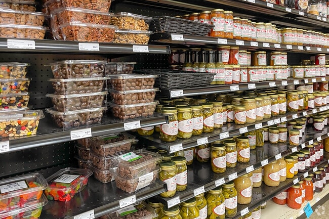 Shelves are always fully stocked at Bzerkot's Super Foods.
